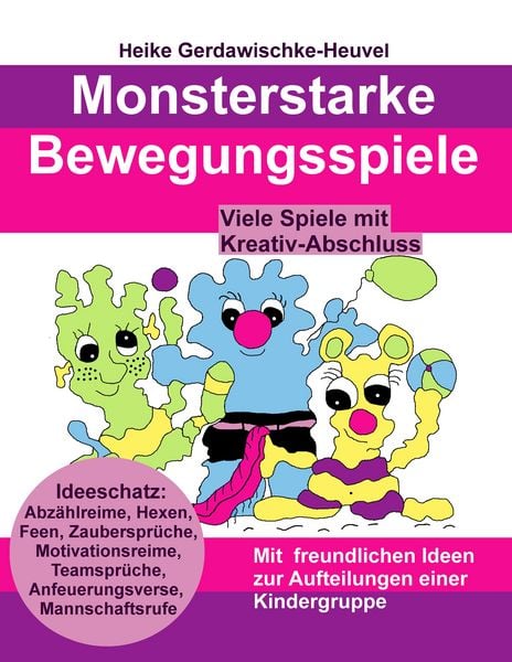 Produktbild: Monsterstarke Bewegungsspiele