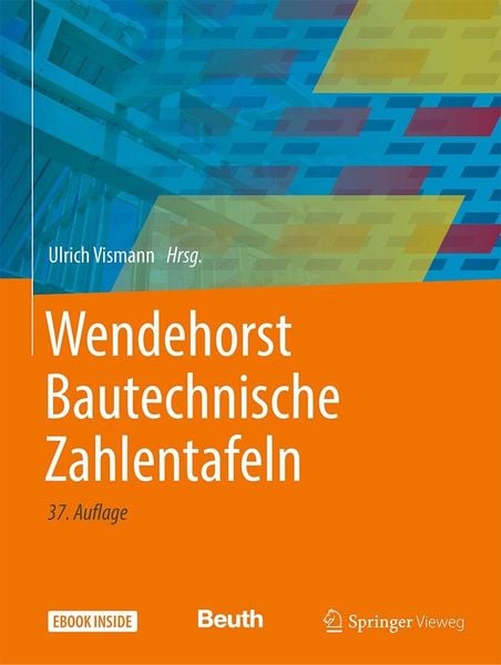 Produktbild: Wendehorst Bautechnische Zahlentafeln