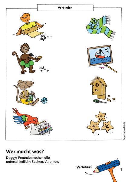 Kindergartenblock ab 4 Jahre - Verbinden, vergleichen, Fehler finden
