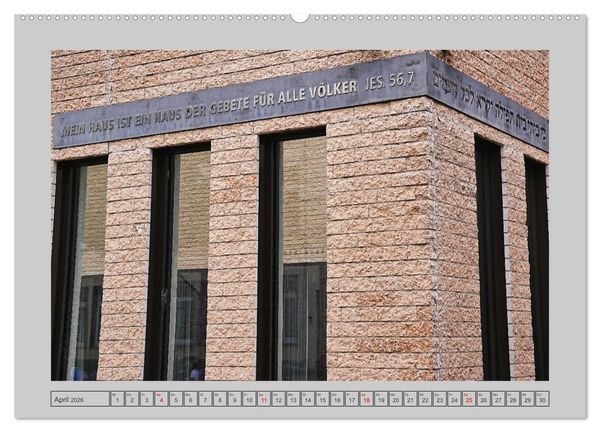 Produktbild: Mein Haus soll Bethaus genannt werden (hochwertiger Premium Wandkalender 2026 DIN A2 quer), Kunstdruck in Hochglanz