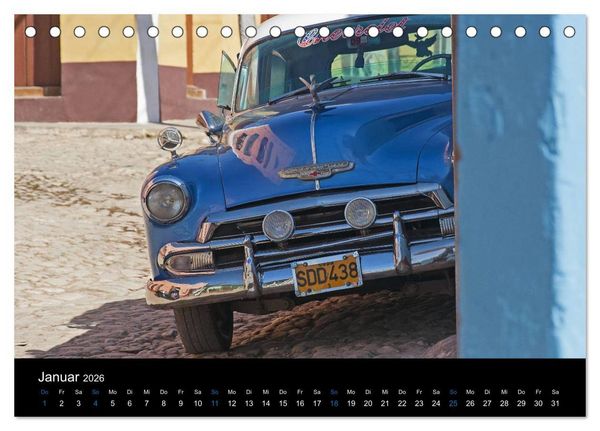 Produktbild: Cuba Highlights (Tischkalender 2026 DIN A5 quer), CALVENDO Monatskalender