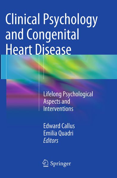 Produktbild: Clinical Psychology and Congenital Heart Disease