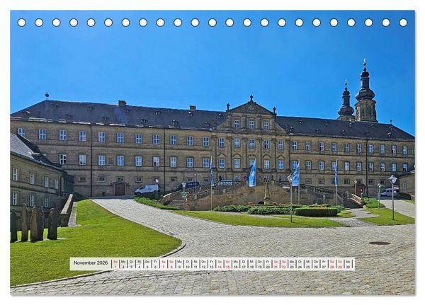 Produktbild: Bad Staffelstein - historische Stadt am Obermain (Tischkalender 2026 DIN A5 quer), CALVENDO Monatskalender