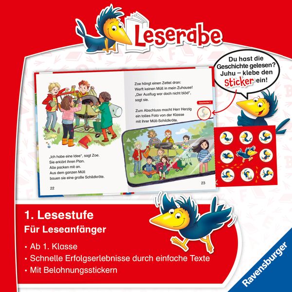 Produktbild: Leserabe 1. Lesestufe - Schulgeschichten