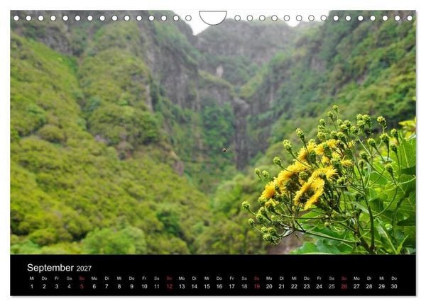 Produktbild: Madeira die Gr&uuml;ne Insel (Wandkalender 2027 DIN A4 quer), CALVENDO Monatskalender