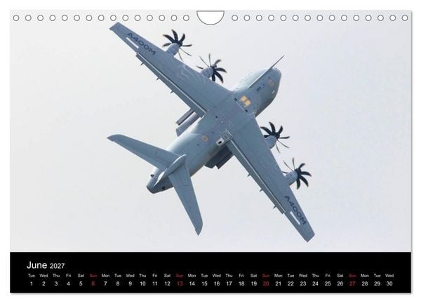 Produktbild: Airbus A400M Atlas (Wall Calendar 2027 DIN A4 landscape), CALVENDO 12 Month Wall Calendar