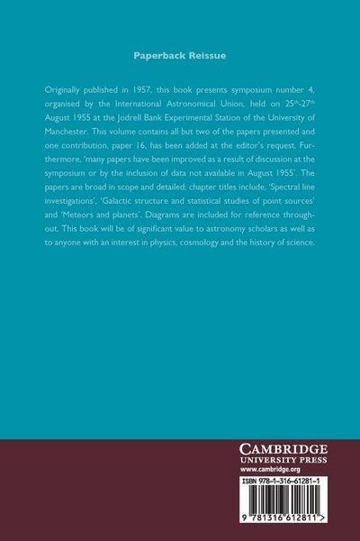 Produktbild: Radio Astronomy