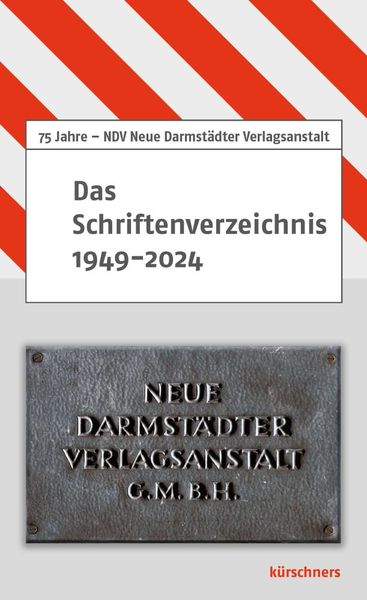 Produktbild: Das Schriftenverzeichnis 1949 bis 2024
