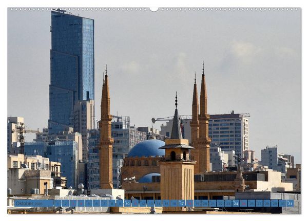 Produktbild: Beirut - auferstanden aus Ruinen (hochwertiger Premium Wandkalender 2026 DIN A2 quer), Kunstdruck in Hochglanz