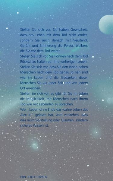 Produktbild: Leben ohne Ende - das wahre Leben des Alex K.