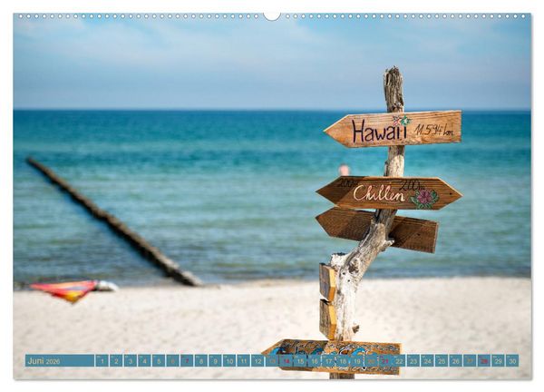 Produktbild: Zingst - die Ostsee von ihrer sch&ouml;nsten Seite (hochwertiger Premium Wandkalender 2026 DIN A2 quer), Kunstdruck in Hochglanz