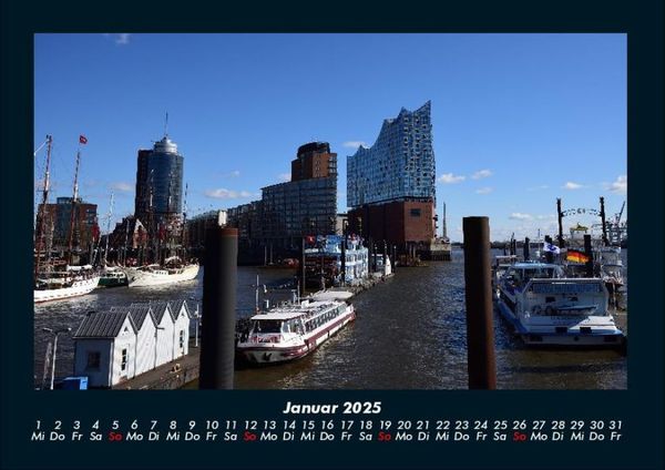Produktbild: Hamburg 2025 Fotokalender DIN A4