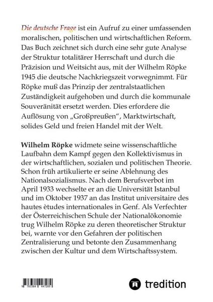 Produktbild: Die deutsche Frage