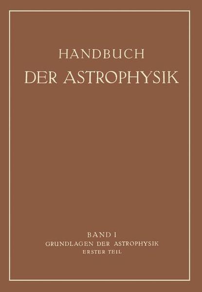 Produktbild: Grundlagen der Astrophysik