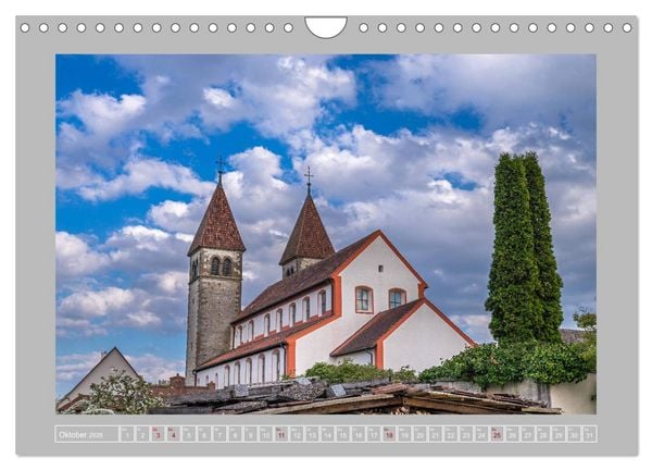 Produktbild: Insel Reichenau - Gr&ouml;&szlig;te Insel im Bodensee (Wandkalender 2026 DIN A4 quer), CALVENDO Monatskalender