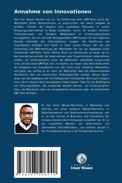 Produktbild: Annahme von Innovationen