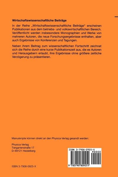 Produktbild: Finanzmarktanalyse und- prognose mit innovativen quantitativen Verfahren