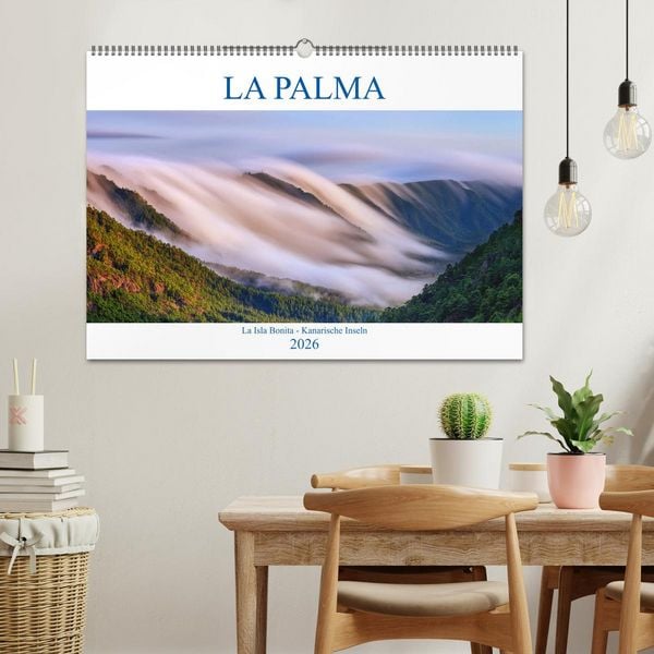 Produktbild: La Palma - La Isla Bonita - Kanarische Inseln (Wandkalender 2026 DIN A2 quer), CALVENDO Monatskalender