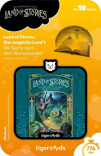 Produktbild: tigercard - Land of Stories: Das magische Land 1  Die Suche nach dem Wunschzauber