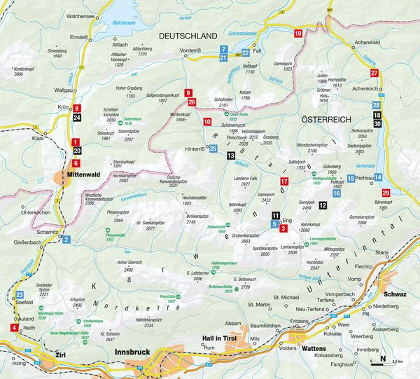 Produktbild: Wanderungen f&uuml;r jede Jahreszeit Karwendel