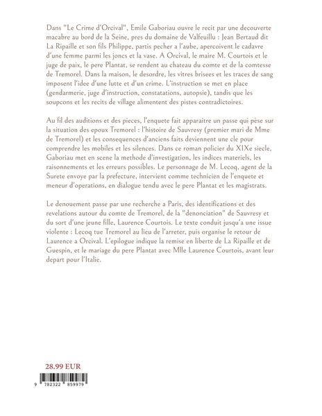 Produktbild: Le Crime d'Orcival
