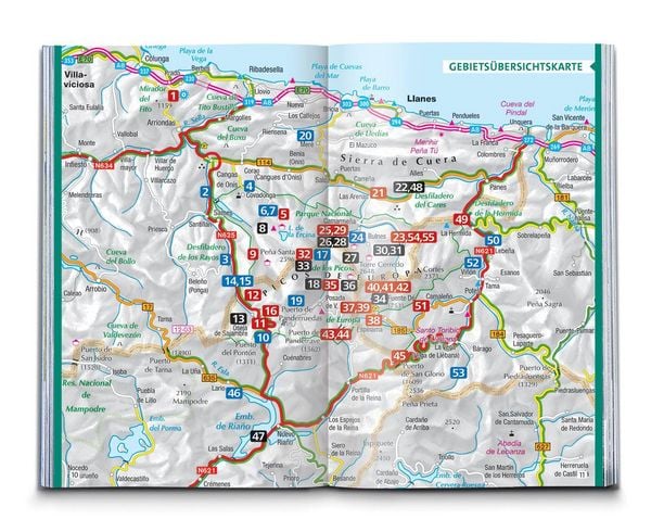 Produktbild: KOMPASS Wanderf&uuml;hrer Picos de Europa, 55 Touren