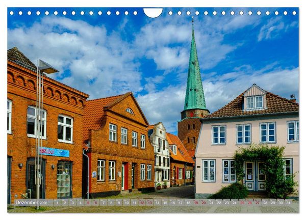 Produktbild: Ein Blick auf L&uuml;beck-Travem&uuml;nde (Wandkalender 2026 DIN A4 quer), CALVENDO Monatskalender