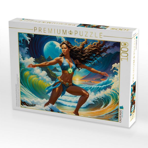 Produktbild: CALVENDO Puzzle Ein Motiv aus dem Kalender Die Wellenbezwinger | 1000 Teile Lege-Gr&ouml;&szlig;e 64x48cm Foto-Puzzle f&uuml;r gl&uuml;ckliche Stunden