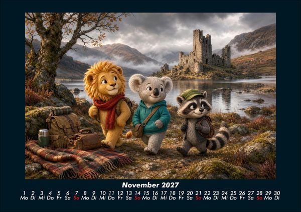 Produktbild: Abenteuerreise durch Europa 2027 Fotokalender DIN A4