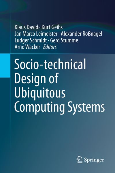 Produktbild: Socio-technical Design of Ubiquitous Computing Systems