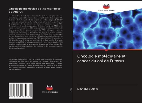 Produktbild: Oncologie mol&eacute;culaire et cancer du col de l'ut&eacute;rus