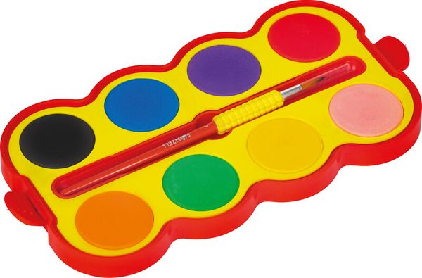 Produktbild: Deckfarbkasten 8 Farben