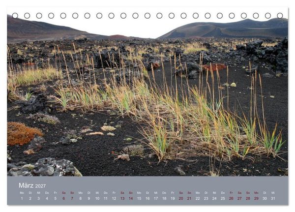 Produktbild: Kamtschatka - Vulkane, Asche, Eis (Tischkalender 2027 DIN A5 quer), CALVENDO Monatskalender