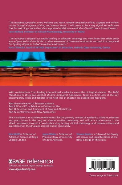 Produktbild: The SAGE Handbook of Drug & Alcohol Studies