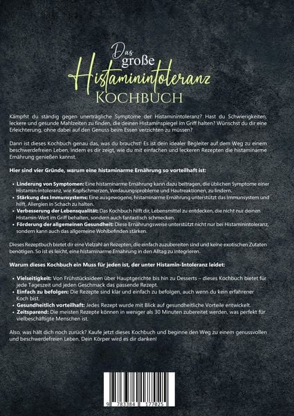 Produktbild: Das gro&szlig;e Histaminintoleranz Kochbuch