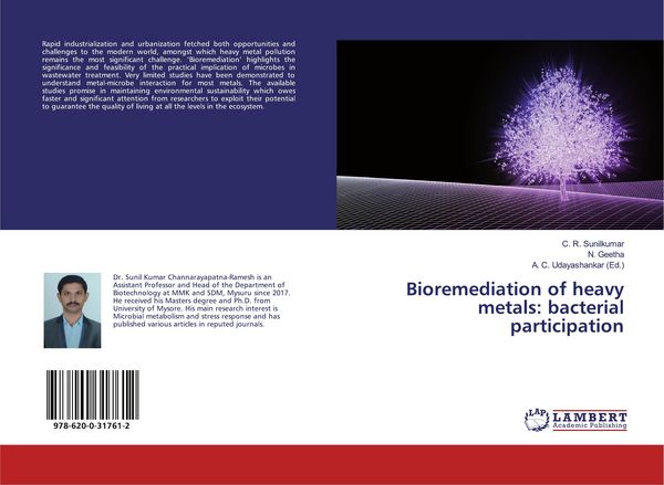Produktbild: Bioremediation of heavy metals: bacterial participation