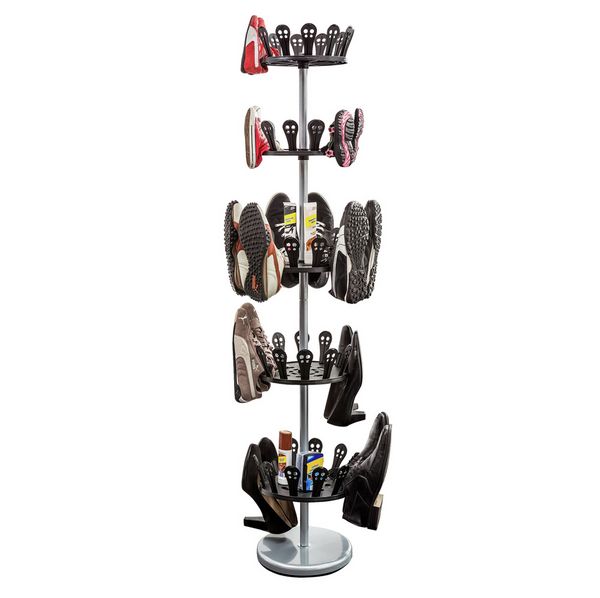 Produktbild: Schuhkarussell, 5 Rondelle, Platz für 30 Paar Schuhe