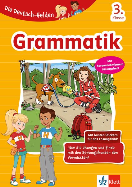 Die Deutsch-Helden Grammatik 3. Klasse, Geheftet von , Klett Lerntraining bei PONS Langenscheidt GmbH, 9783129497005