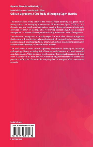 Produktbild: Galician Migrations: A Case Study of Emerging Super-diversity