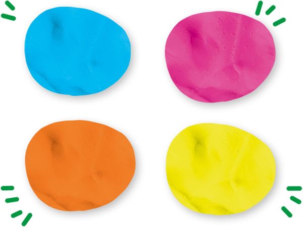 SES Creative - Feel good Knete - Happy 4x90gr