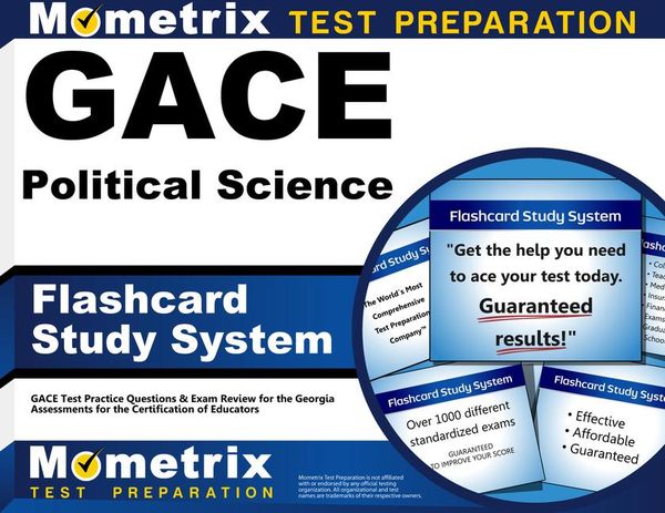 Produktbild: Gace Political Science Flashcard Study System