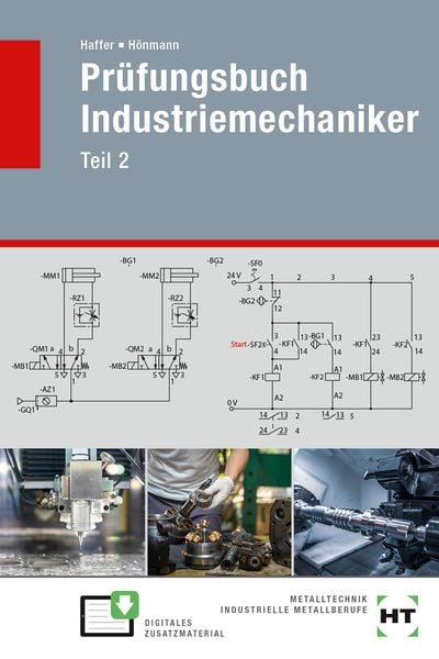 Produktbild: Pr&uuml;fungsbuch Industriemechaniker