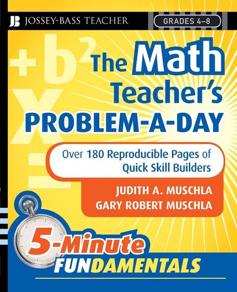 Produktbild: The Math Teacher's Problem-A-Day Grades 4-8
