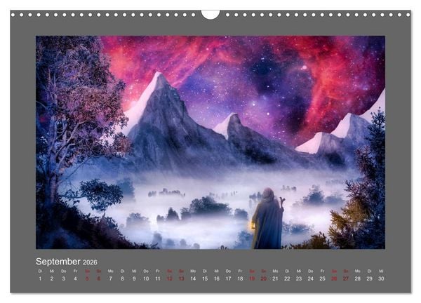 Produktbild: Weg des Zauberers (Wandkalender 2026 DIN A3 quer), CALVENDO Monatskalender
