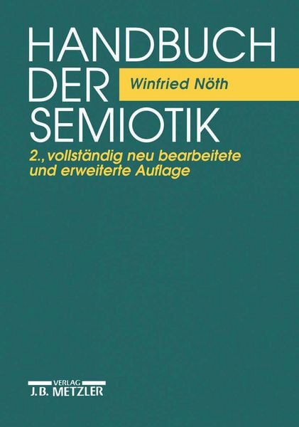 Produktbild: Handbuch der Semiotik