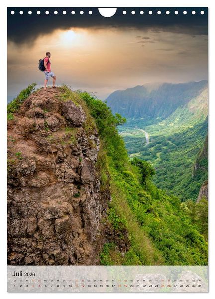 Produktbild: Wandern - meine Leidenschaft (Wandkalender 2026 DIN A4 hoch), CALVENDO Monatskalender