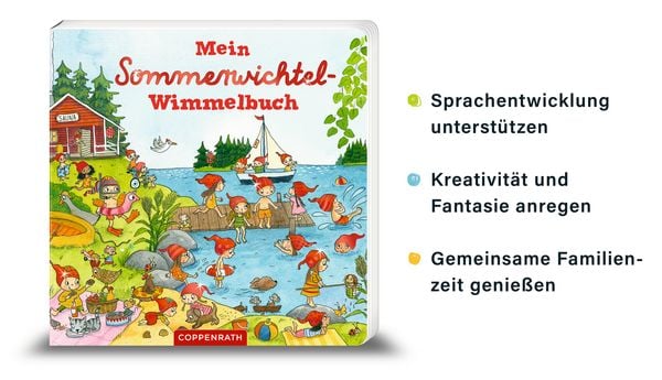 Produktbild: Mein Sommerwichtel-Wimmelbuch