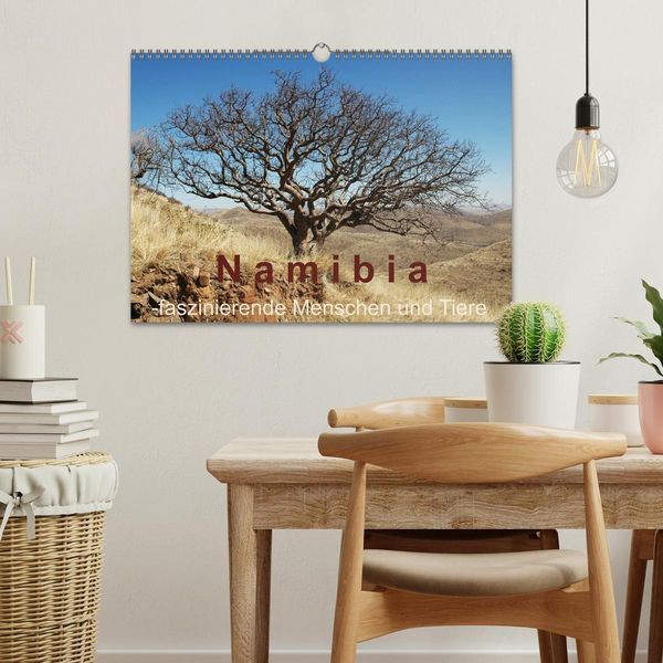 Produktbild: Namibia - faszinierende Menschen und Tiere (Wandkalender 2026 DIN A3 quer), CALVENDO Monatskalender