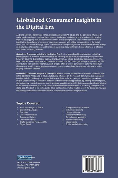 Produktbild: Globalized Consumer Insights in the Digital Era