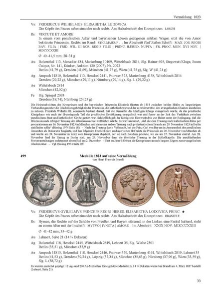 Produktbild: Die Medaillen der Preu&szlig;ischen K&ouml;nige 1786&ndash;1870, Band 3